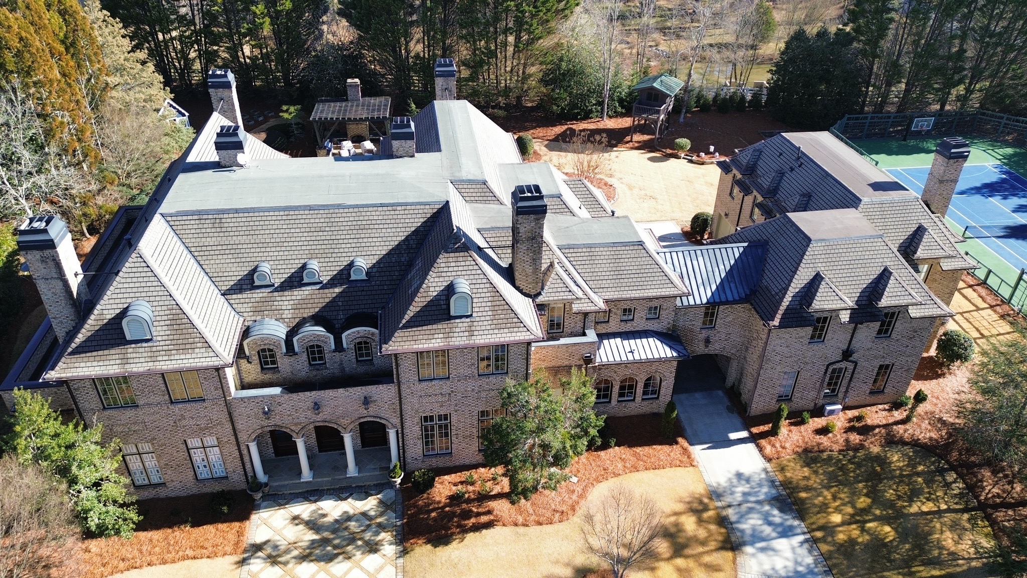 Roof before repair